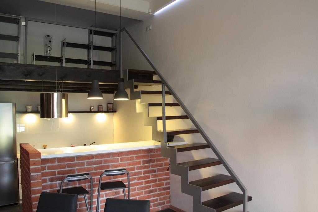 Апартаменты Loft Niezapominajka W Tobaco Park Лодзь Номер фото